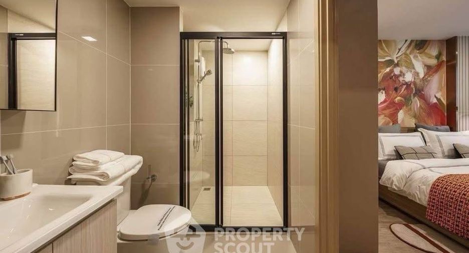 À vendre 1 chambre condo à Din Daeng, Bangkok