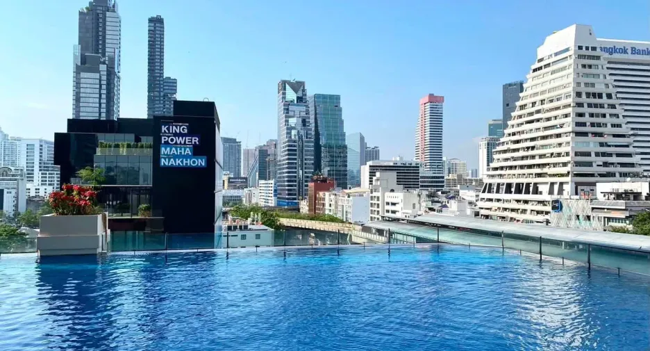For rent 2 bedrooms condo in Sathon, Bangkok