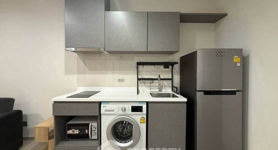 Wohnung zur Miete mit 1 Zimmer in Huai Khwang, Bangkok