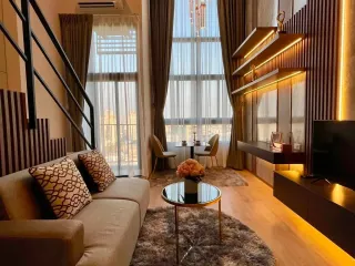Wohnung zur Miete mit Studio in Huai Khwang, Bangkok