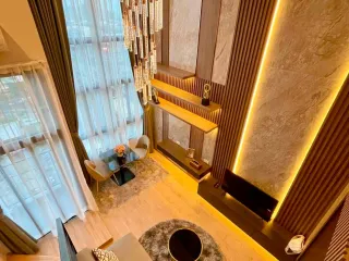 Wohnung zur Miete mit Studio in Huai Khwang, Bangkok