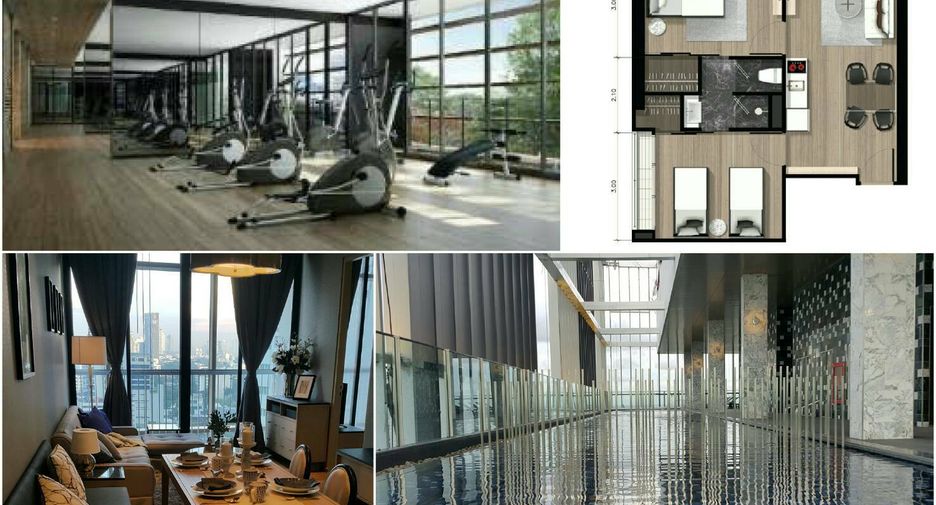 For rent and for sale 2 bedrooms condo in Khlong Toei, Bangkok