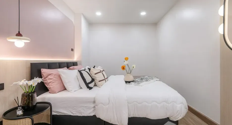 À vendre 2 chambres condo à Din Daeng, Bangkok