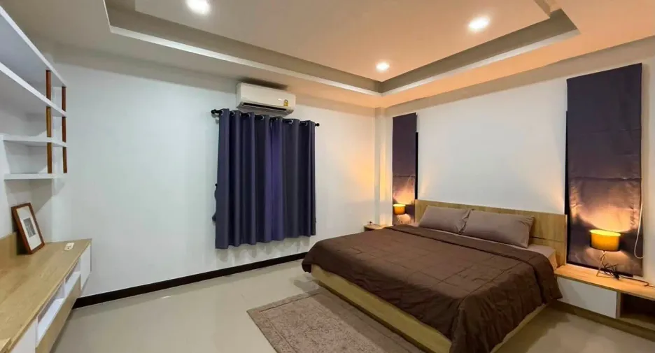 For rent 2 bedrooms house in Bang Lamung, Chonburi