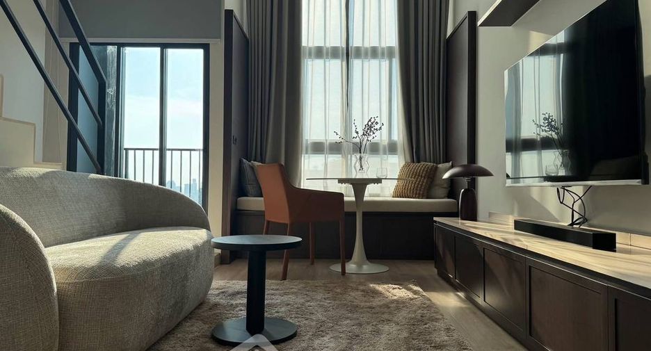 For rent 1 bed condo in Huai Khwang, Bangkok