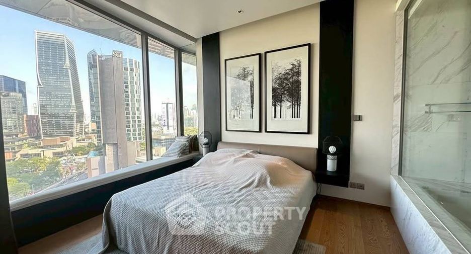 For rent 2 bedrooms condo in Sathon, Bangkok