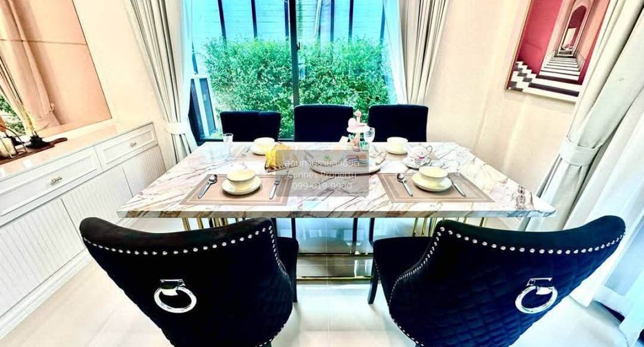 For rent 4 bedrooms house in Bang Kapi, Bangkok