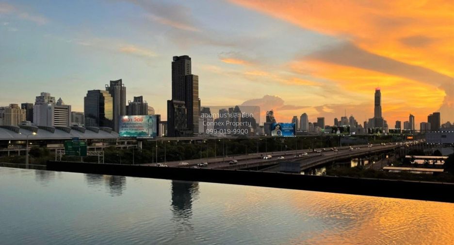 For rent 1 bed condo in Huai Khwang, Bangkok