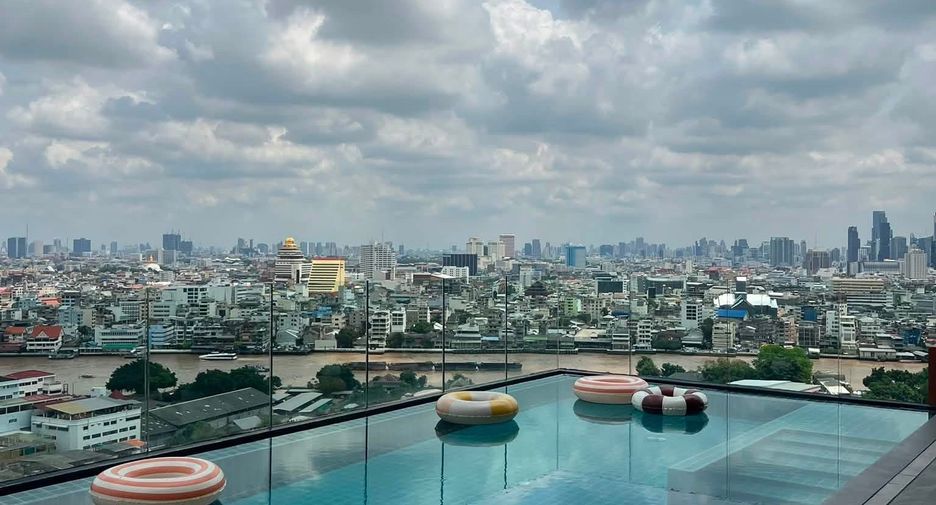 For rent スタジオ condo in Khlong San, Bangkok