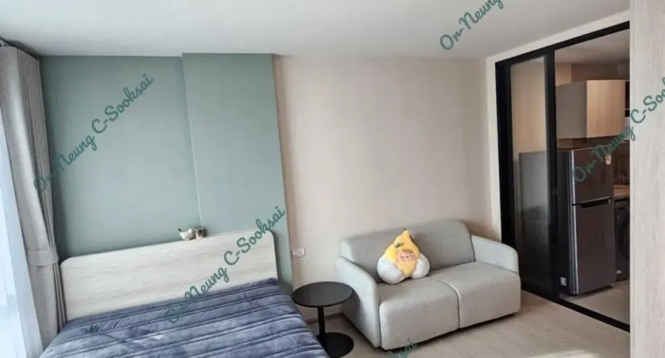 For rent studio condo in Khlong Luang, Pathum Thani