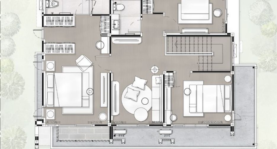 Haus zum Kauf mit 4 Zimmer in Bang Lamung, Chonburi