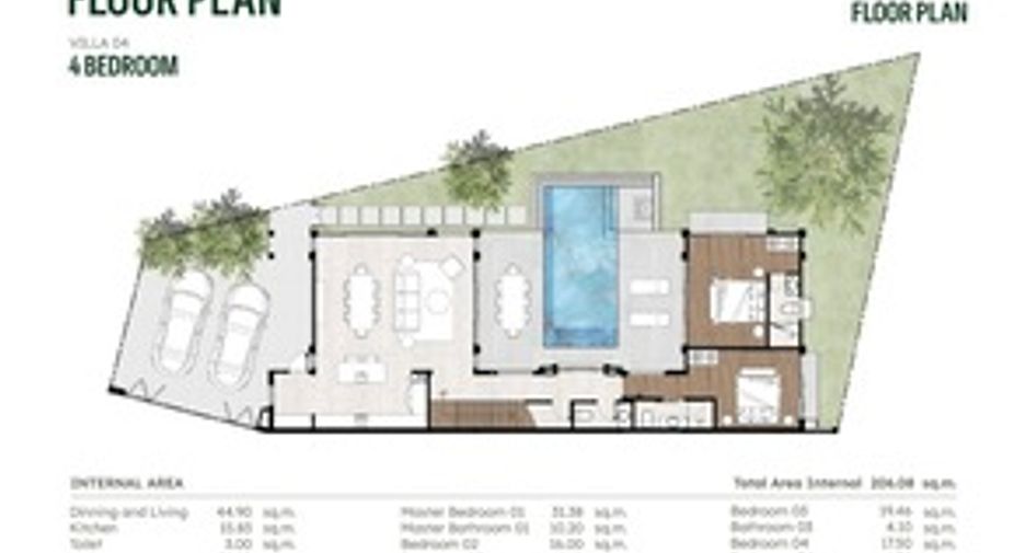 Casa en venta de 4 habitaciones en Thalang, Phuket