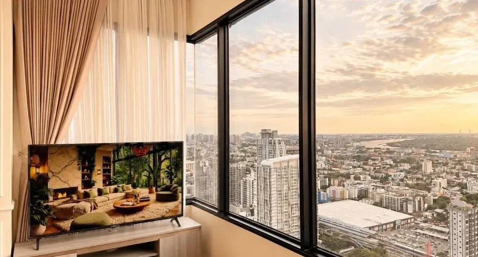For rent 2 bedrooms condo in Watthana, Bangkok