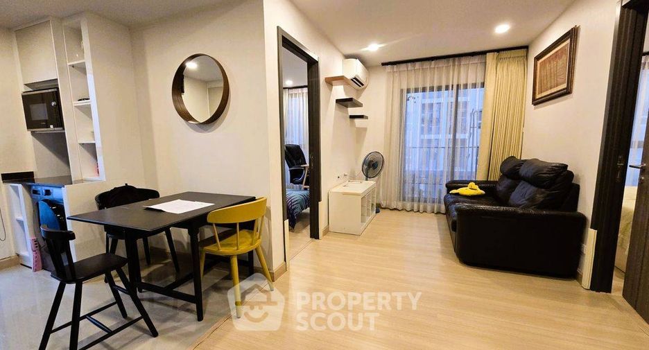Wohnung zur Miete mit 2 Zimmer in Huai Khwang, Bangkok