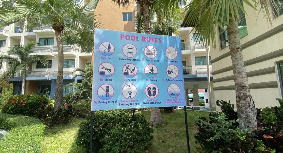 À louer 1 chambre condo à Jomtien, Pattaya