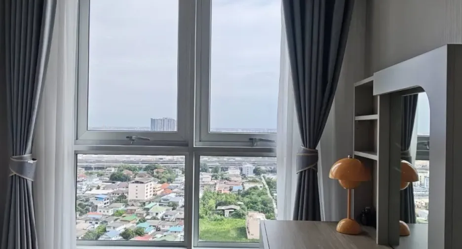For rent studio condo in Mueang Samut Prakan, Samut Prakan