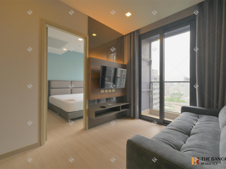 Wohnung zur Miete mit 1 Zimmer in Huai Khwang, Bangkok