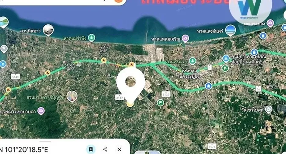 For sale land in Mueang Rayong, Rayong