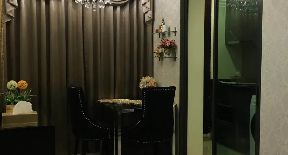 For rent 1 bed condo in Huai Khwang, Bangkok