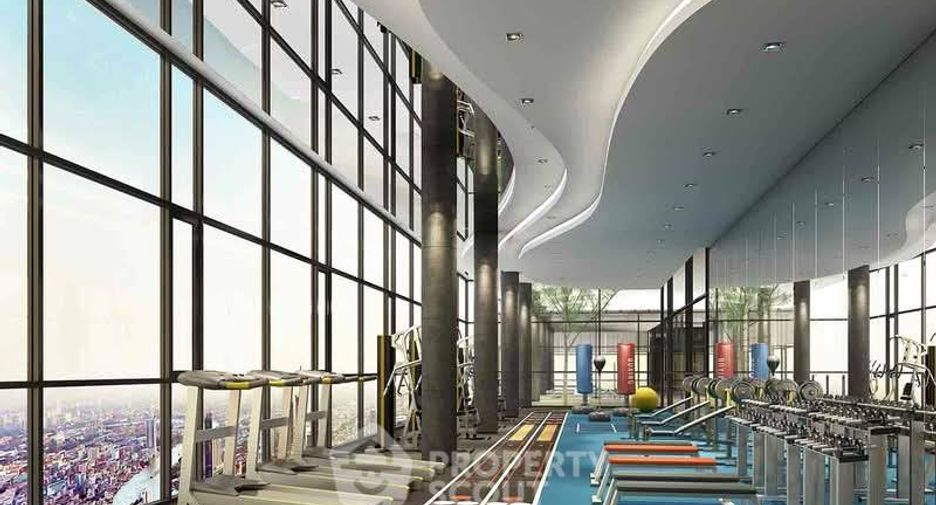 Condo en alquiler de 2 habitaciones en Bang Phlat, Bangkok