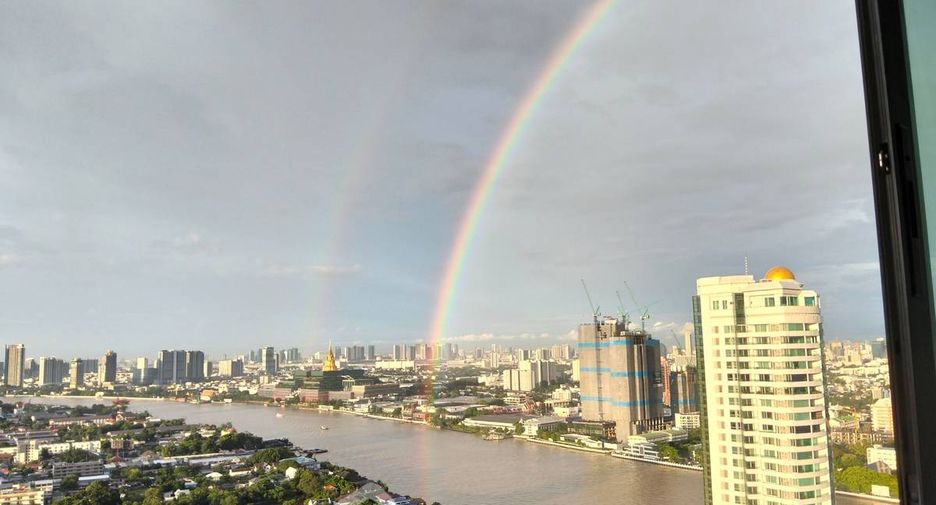 Condo en alquiler de 2 habitaciones en Bang Phlat, Bangkok