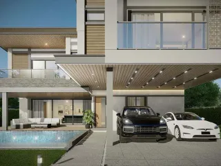 Haus zum Kauf mit 3 Zimmer in Bang Lamung, Chonburi
