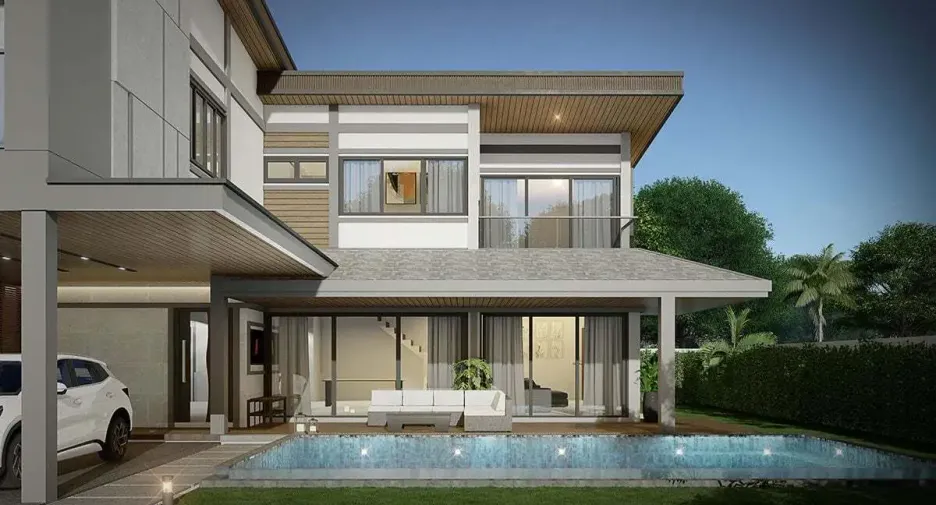 For sale 3 bedrooms house in Bang Lamung, Chonburi
