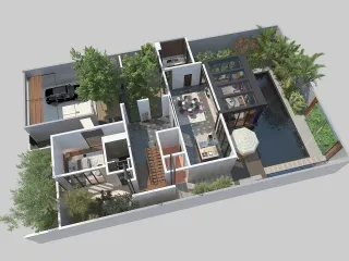 À vendre 4 chambres maison à Bang Lamung, Chonburi