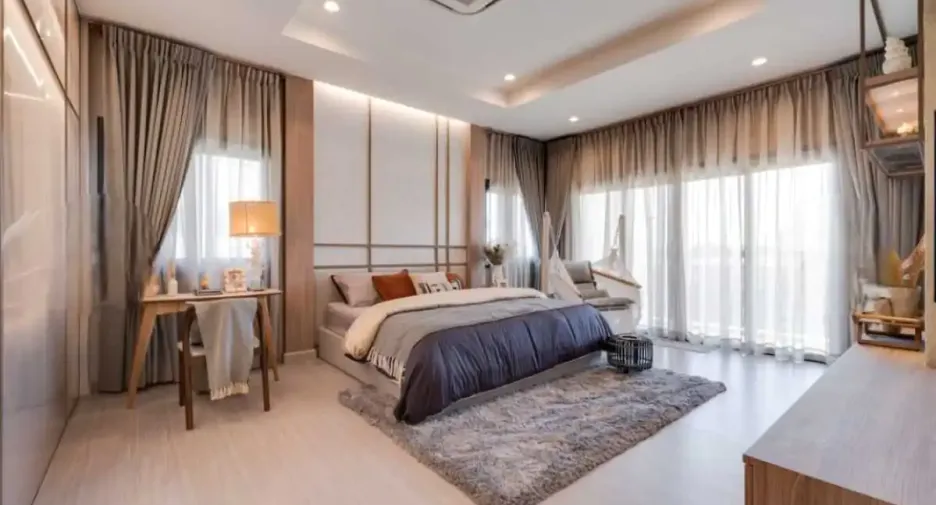 À vendre 4 chambres maison à Bang Lamung, Chonburi