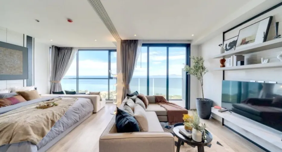 À vendre 2 chambres condo à Bang Lamung, Chonburi