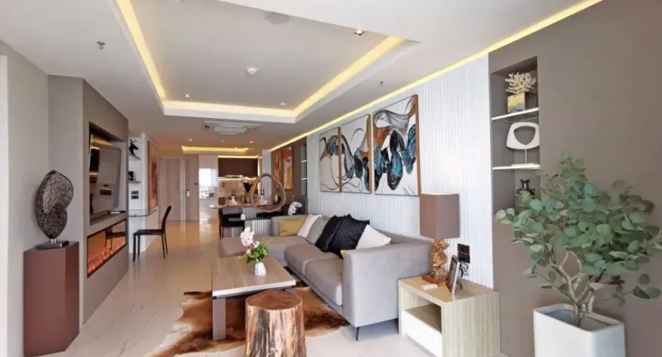 À vendre 2 chambres condo à Bang Lamung, Chonburi