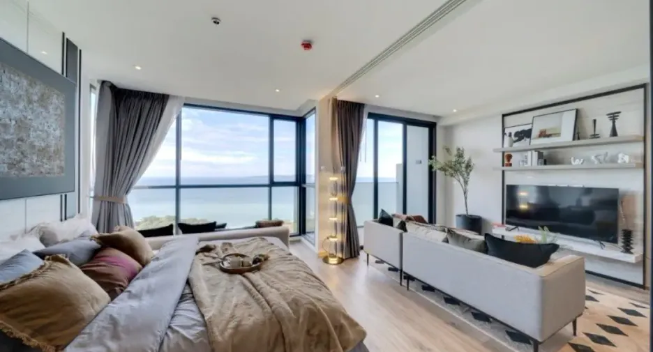 À vendre 2 chambres condo à Bang Lamung, Chonburi