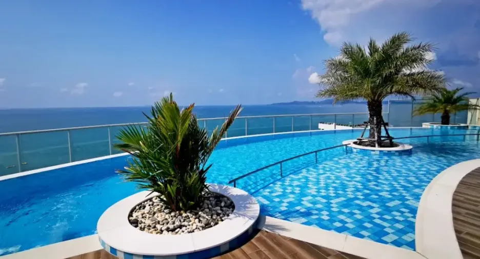 À vendre 2 chambres condo à Bang Lamung, Chonburi