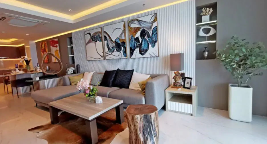 À vendre 2 chambres condo à Bang Lamung, Chonburi