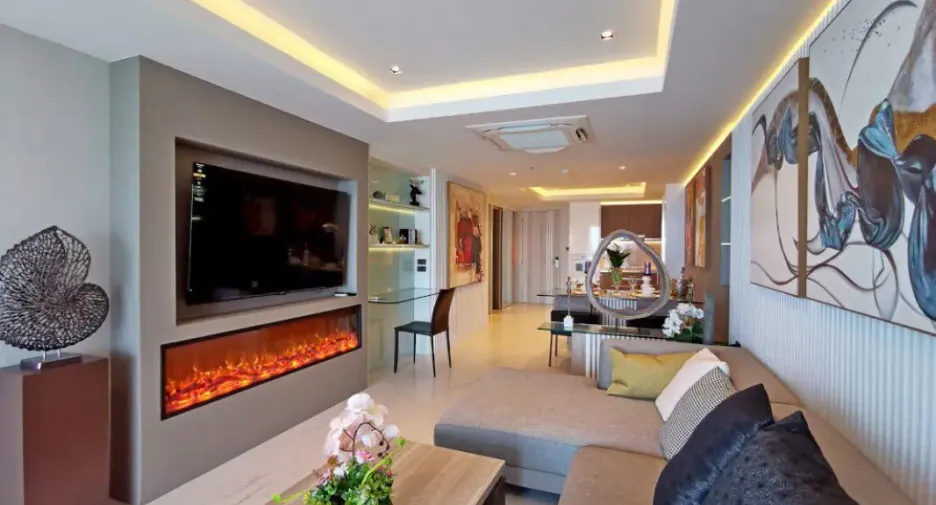 À vendre 2 chambres condo à Bang Lamung, Chonburi
