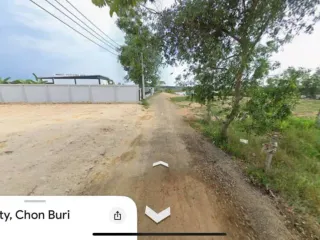 À vendre terrain à Bang Lamung, Chonburi