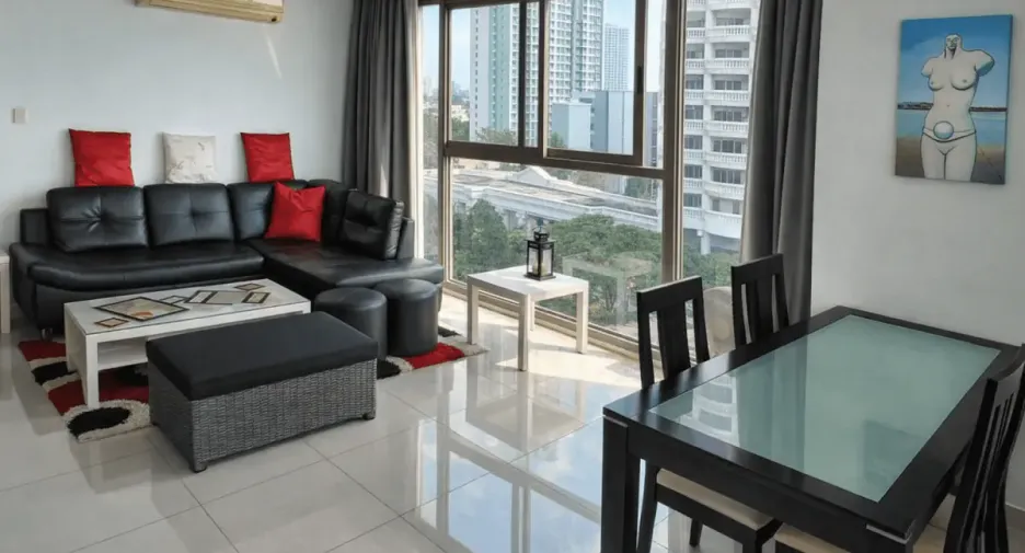 À vendre 2 chambres condo à Bang Lamung, Chonburi