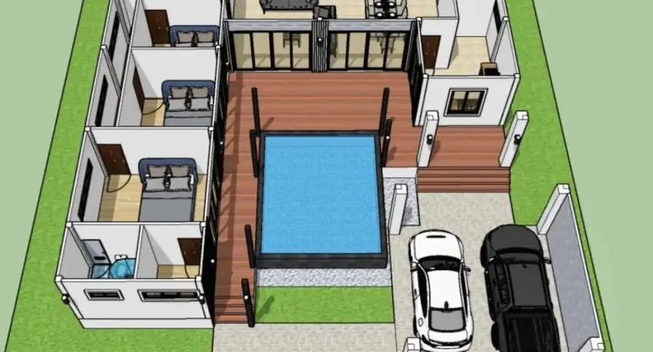 Casa en venta de 3 habitaciones en Bang Lamung, Chonburi