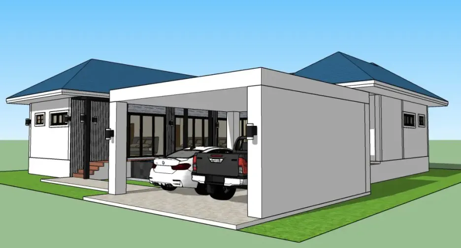 Casa en venta de 3 habitaciones en Bang Lamung, Chonburi