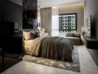 À vendre 2 chambres condo à Bang Lamung, Chonburi