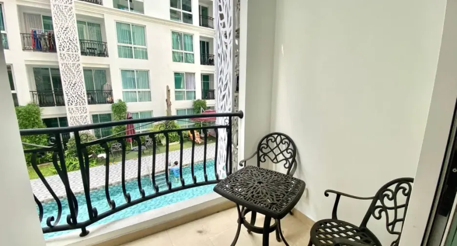 À vendre 1 chambre condo à Bang Lamung, Chonburi