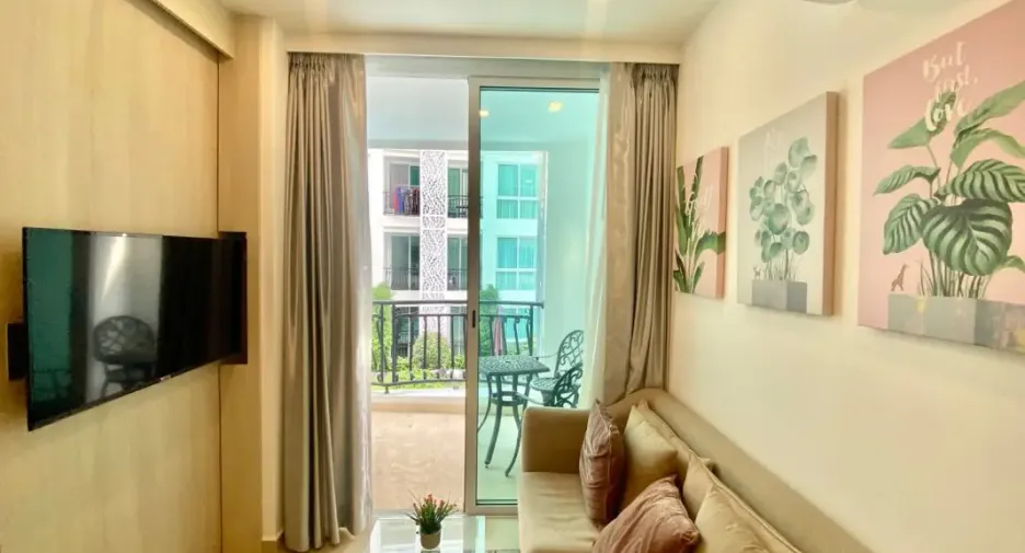 À vendre 1 chambre condo à Bang Lamung, Chonburi