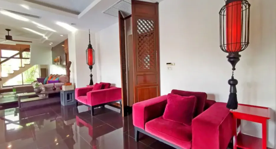 For rent 4 bedrooms house in Bang Lamung, Chonburi