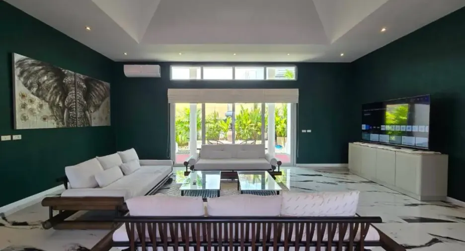 For rent 4 bedrooms house in Bang Lamung, Chonburi