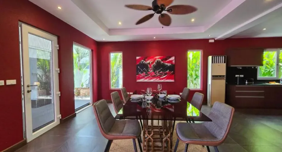 For rent 4 bedrooms house in Bang Lamung, Chonburi