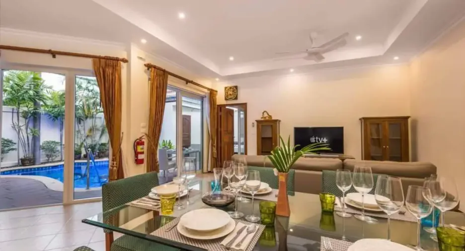 For rent 3 bedrooms house in Bang Lamung, Chonburi