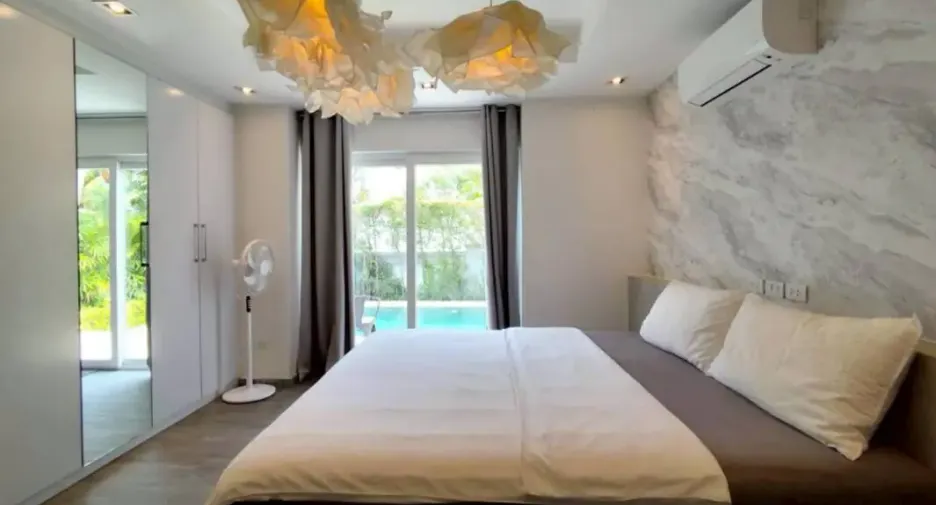 For rent 2 bedrooms house in Bang Lamung, Chonburi