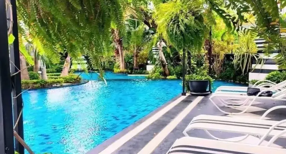 Condo en alquiler de 2 habitaciones en Jomtien, Pattaya