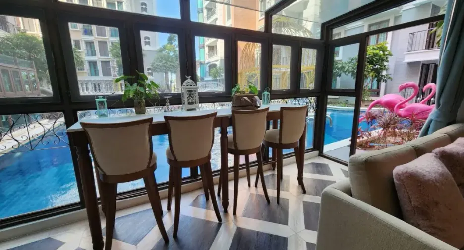 For rent 2 bedrooms condo in Na Jomtien, Pattaya