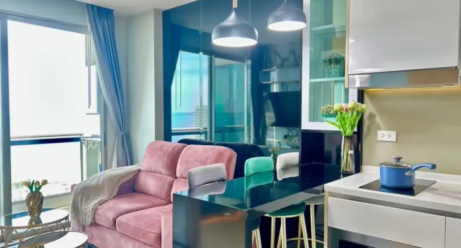 For rent 1 bed condo in Jomtien, Pattaya